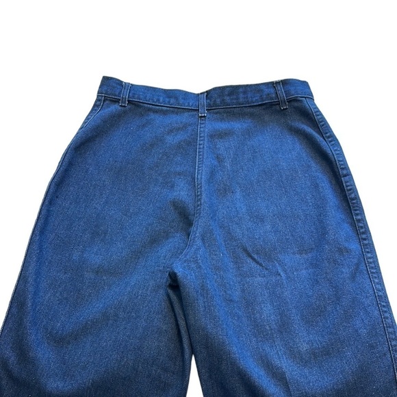 Jean St. Germain Vintage Blue Denim High Rise Straight Jeans - Size 14 - Picture 4 of 11